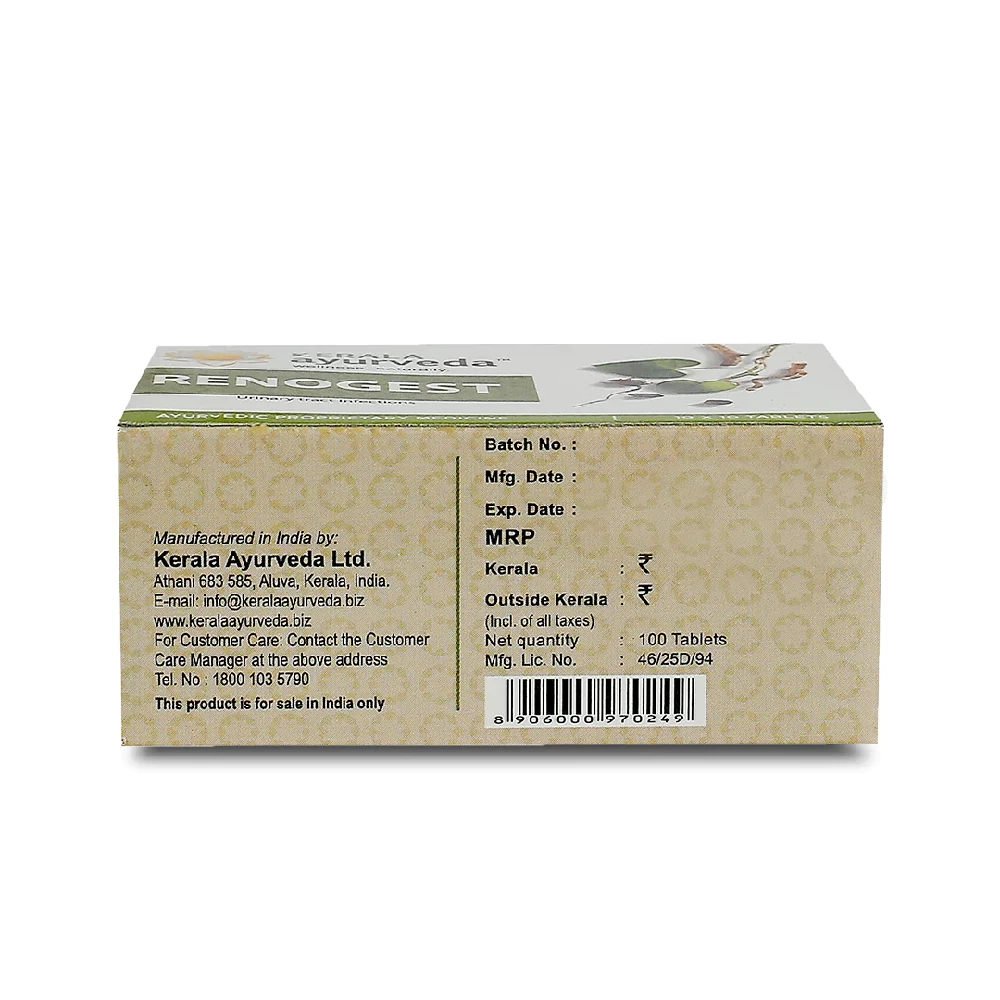 Kerala Ayurveda Renogest Tablet, 100 Tablets-3.webp